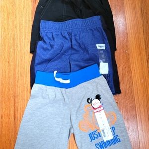 Lot of 3 Boys 3t shorts, NWT